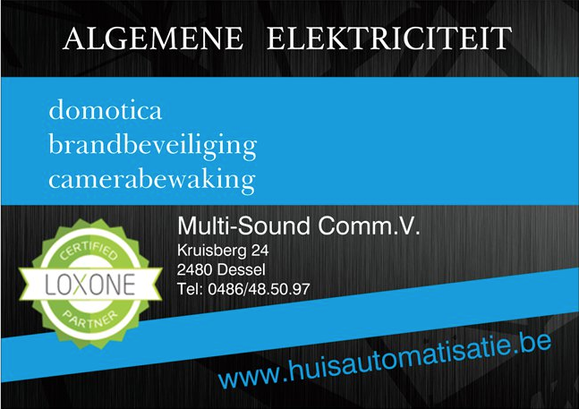 elektriciens Olen Multi-Sound Comm.V.