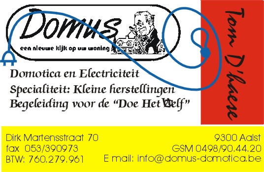 elektriciens Wetteren Domus