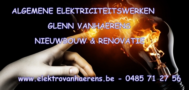 elektriciens Antwerpen Elektro Vanhaerens